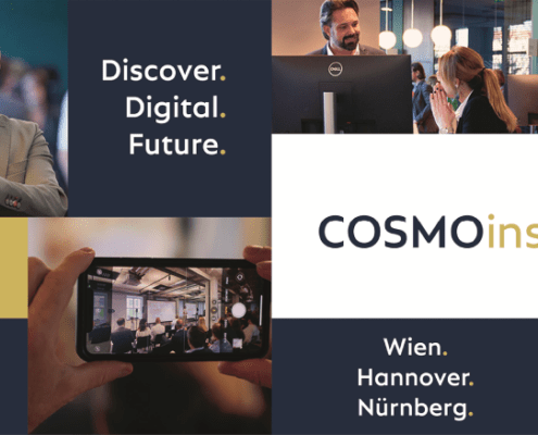 COSMOinspire – das Zukunftsevent zur Digitalisierung: Drei Städte, jede Menge Inspiration