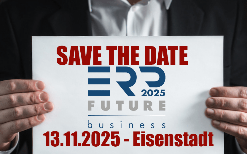 Titelbild der Veranstaltung ERP Future – Business am 13.11.2025 in Österreich, Hochschule Burgenland in Eisenstadt