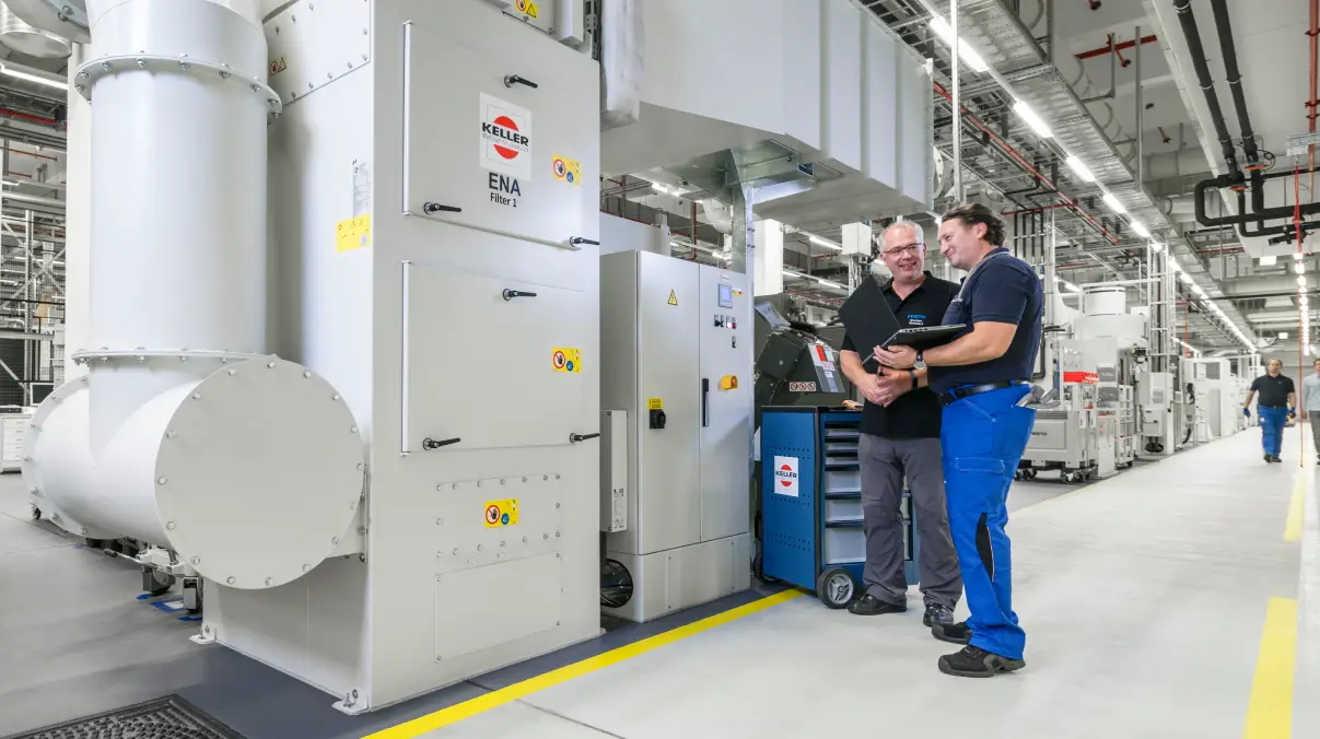 Titelbild Anwenderbericht PSIpenta/ERP bei Keller Lufttechnik