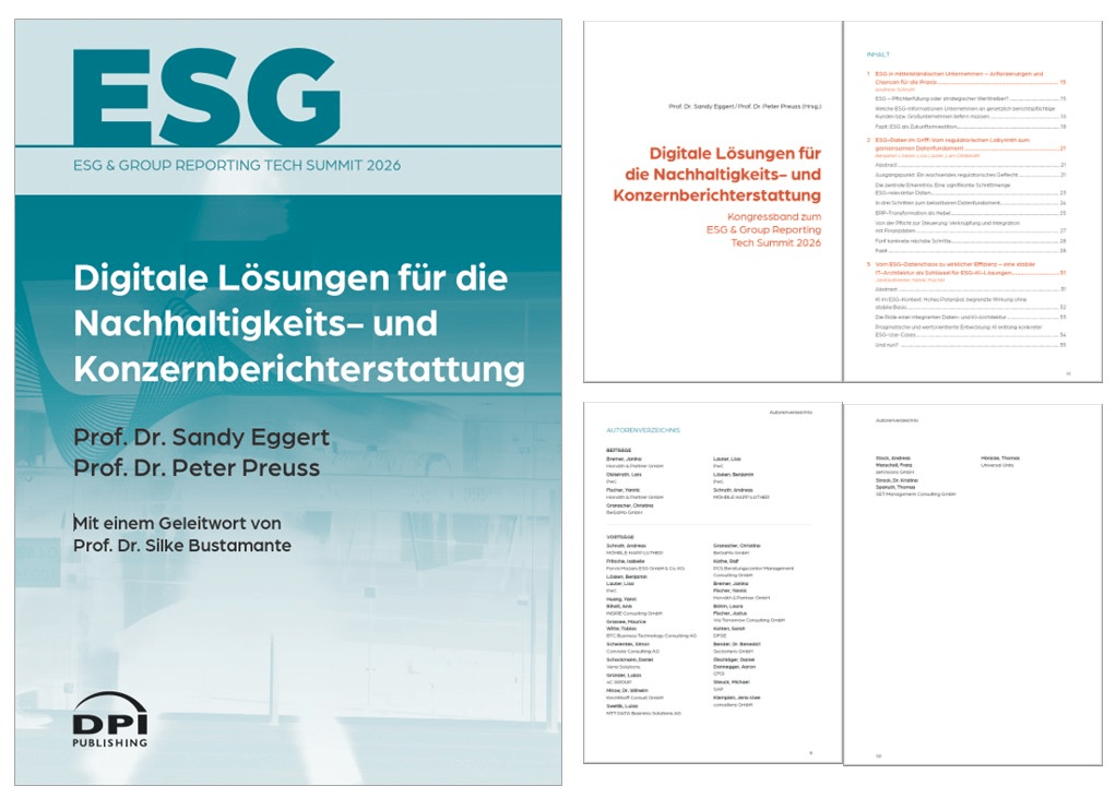 Collage Titelbild ESG Tech Summit 2026 mit IHV